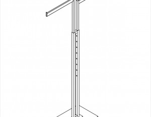 RECT. TUBE- STRAIGHT ARMS