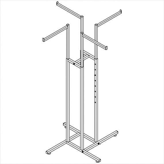 SQ. TUBE- STRAIGHT ARMS